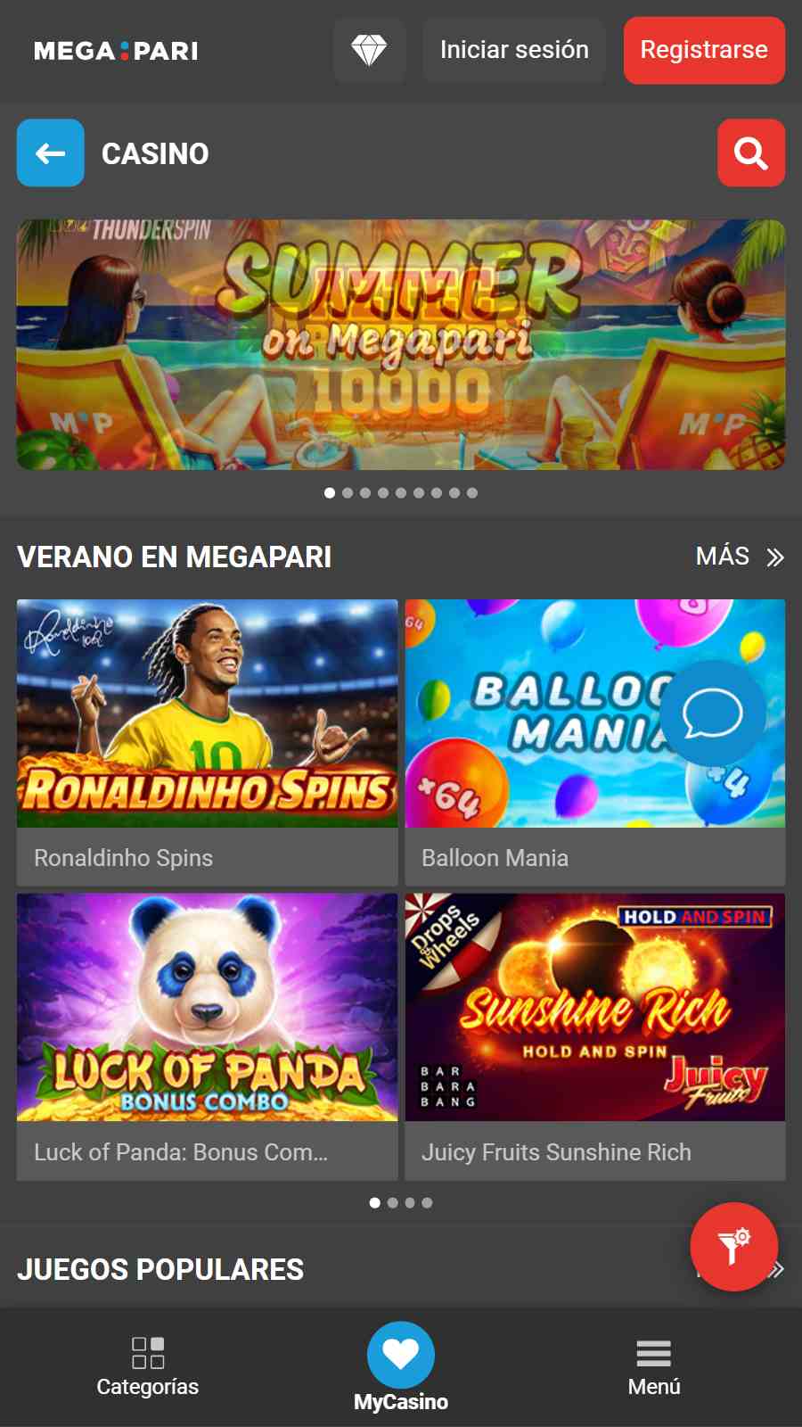 Jugar a Big Bass Bonanza en Megapari