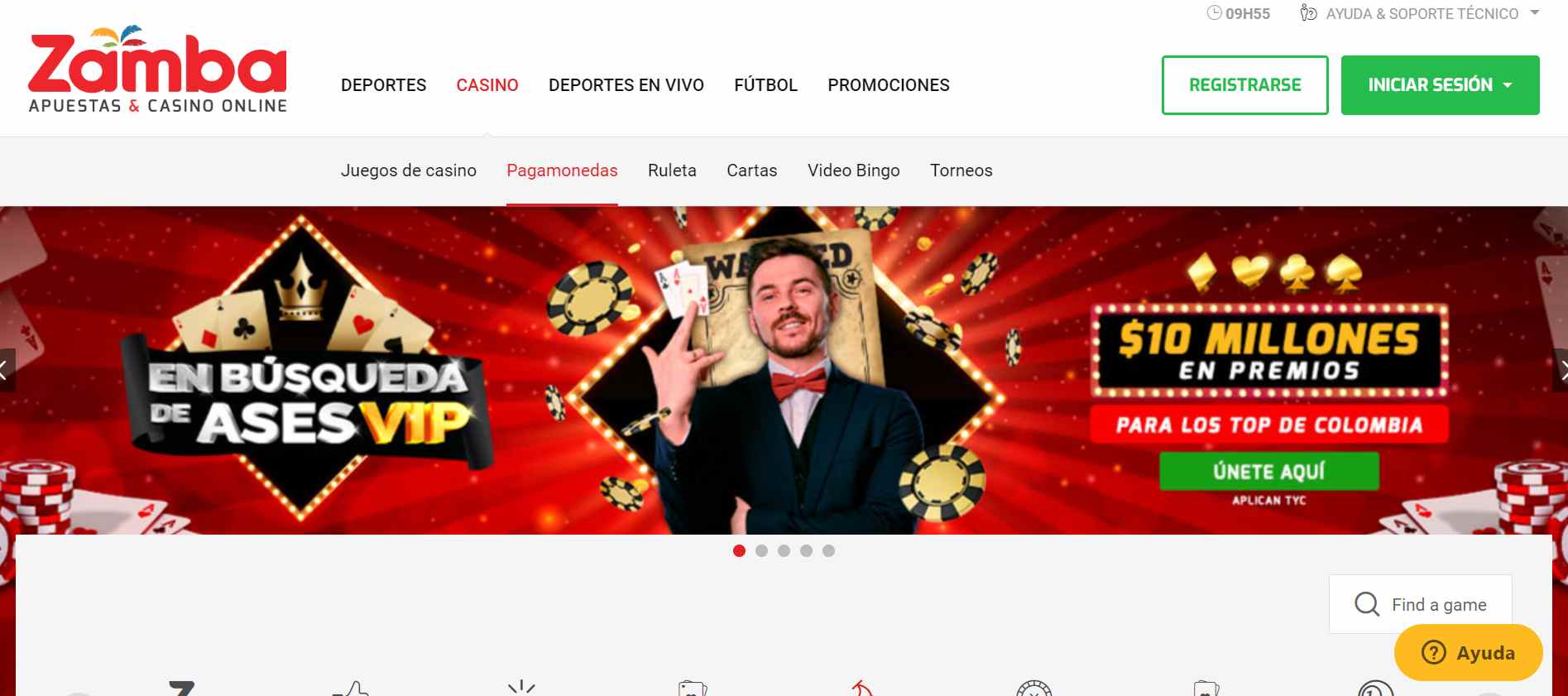 Zamba Casino Colombia